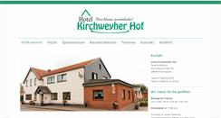 Desktop Screenshot of kirchweyher-hof.de